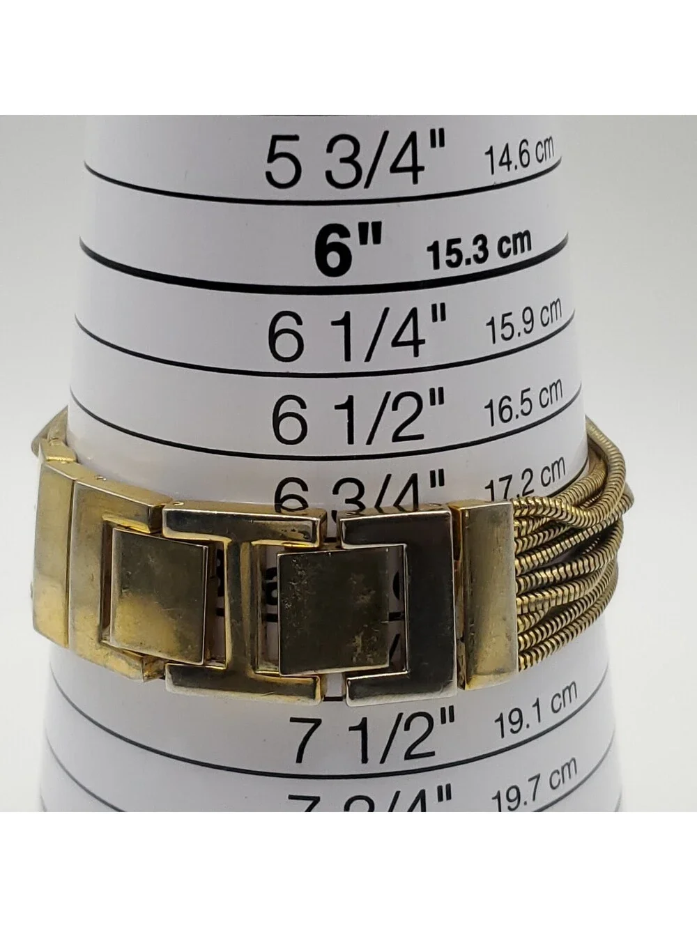 Kristine Rhinestone Bezel Square 24mm Womens Watch Gold Tone New Battery